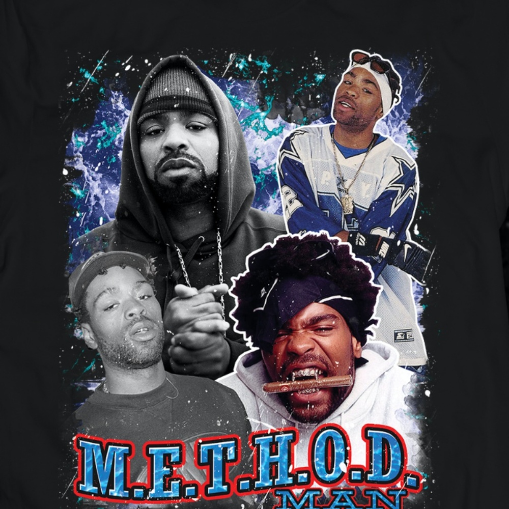 Vintage Style Method Man Rap Tee - Picture 2 of 2